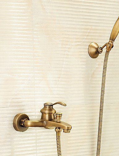 Fini laiton antique robinet de douche