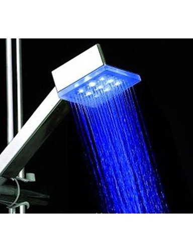 Robinet de douche - contemporain - led - plasti...