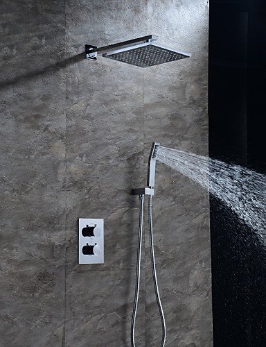 Robinet de douche - contemporain - thermostatiq...