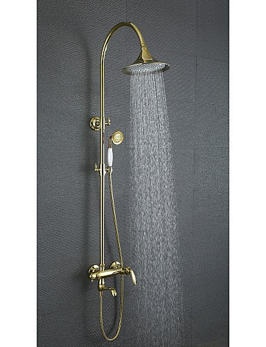 Robinet de douche - antique - douche pluie / do...