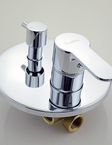 Robinet de douche - contemporain laiton (chromé...