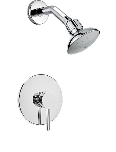 Robinet de douche - contemporain - douche pluie chromé) 6569562960336 BBSLT