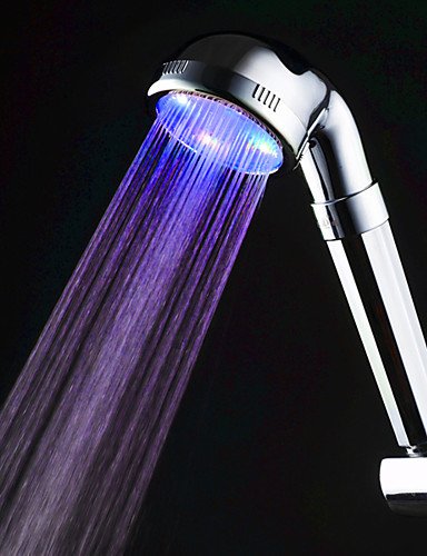 Robinet de douche - contemporain - led - plasti...