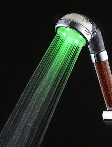 Robinet de douche - contemporain - led - plasti...