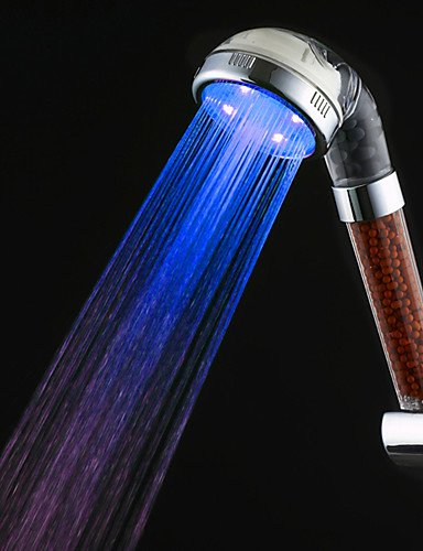 Robinet de douche - contemporain - led - plasti...