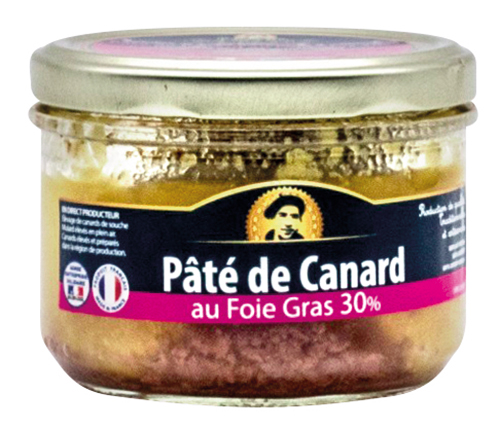PÂTÉ DE CANARD AU FOIE GRAS 30%