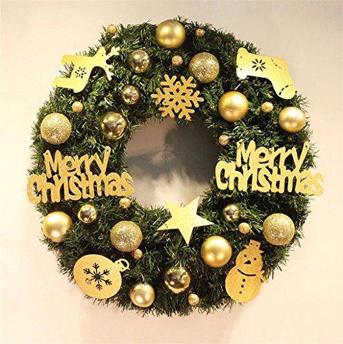 G&M Couronne de Noël mignonne de nouvel an avec...