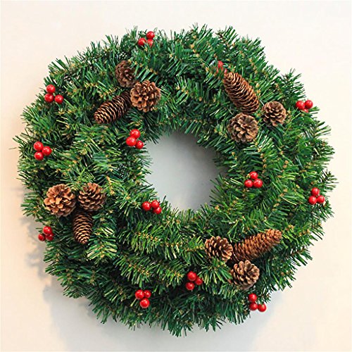 G&M 50cm couronne de Noël 60cm cônes de pin déc...