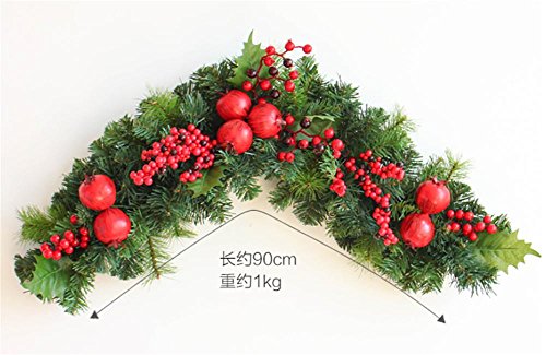 G&M Noël Forfait Noël couronne rotin décoration...