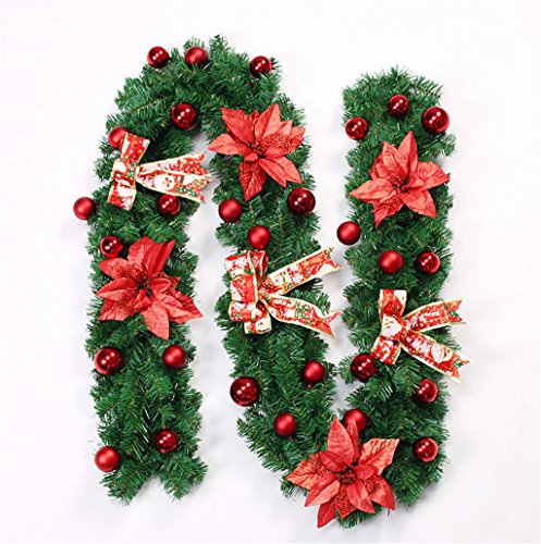 G&M 2,7 m 270cm rotin Noël canne porte d'étrave...