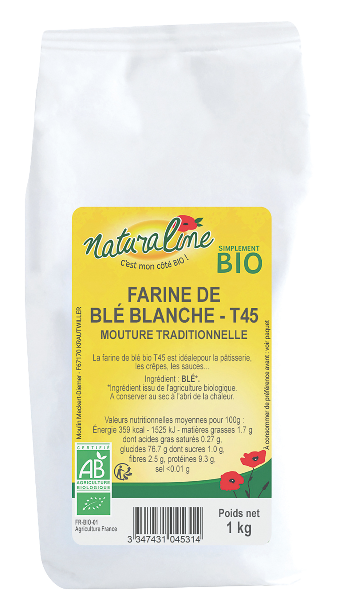 FARINE DE BLÉ BIO