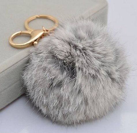 Lifecart Breloque fantaisie plaqušŠ or avec Pom...