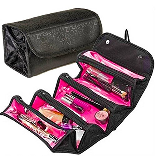 Noir Portable Pliable Trousse De Toilette Sac à...