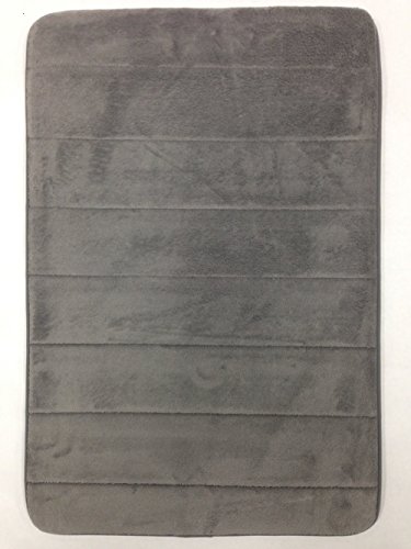 Tapis de salle de bain en mousse doux et absorb...