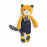 MOULIN ROTY Miniature chat moutarde Lulu Les Moustaches code EAN 666006 
