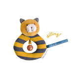 MOULIN ROTY Anneau-hochet chat moutarde Lulu Les Moustaches code EAN 666013 