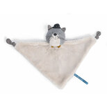 MOULIN ROTY Doudou chat gris Fernand Les Moustaches code EAN 666017 