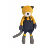 MOULIN ROTY Poupée chat moutarde Lulu Les Moustaches code EAN 666021 