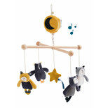 MOULIN ROTY Mobile musical croisillon Les Moustaches code EAN 666056 