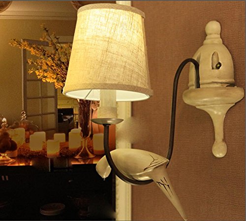 Lampe lampe de chevet vintage américain Yang mu...