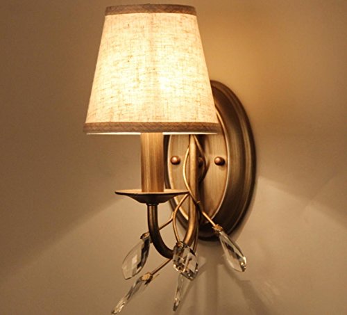 Corridor du corridor de table de chevet miroir éclairage rural lumières créatives appliques en cristal chambre , 1 6690006667181 XIAYU Corridor du corridor de table de chevet miroir éclairage rural lumières créatives appliques en cristal chambre , 1 6690006667181 XIAYU