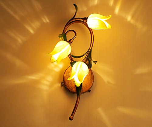 Allée mur miroir feu avant éclairage salon sall...