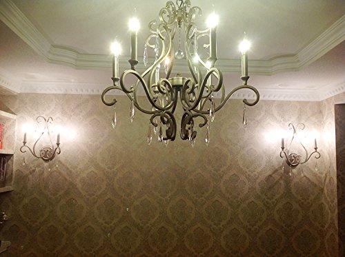 Lampe murale Crystal travaille appliques antiqu...