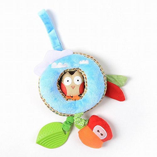 Bébé tour à accrocher multi-couleur double face...