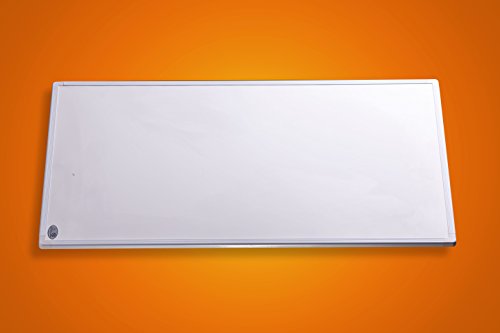 Könighaus Chauffage infrarouge 600 W Chauffage électrique avec prise pour prise - Garantie de 5 ans Premium de chauffage électrique avec protection anti-surchauffe et certifié TÜV - Chauffage infrarouge chauffe jusqu'à 18 m² Espace - Chauffe dans le domaine optimale Longueur d'onde de 8-15µ code EAN 6791233887370 