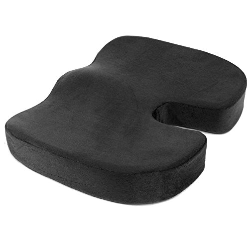 Coussin de siège orthopédique,coussin chaise,coussin mémoire,coussin à mémoire de forme taille standard- confort en mousse pour maison bureau voiture conduit noir gris bleu violet à disponible noir 6797676891561 CAMTOA Coussin de siège orthopédique,coussin chaise,coussin mémoire,coussin à mémoire de forme taille standard- confort en mousse pour maison bureau voiture conduit noir gris bleu violet à disponible noir 6797676891561 CAMTOA