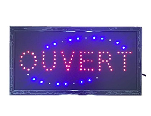 Générique Lumineuse Neon LED OUVERT Sign magasin attirer la clientèle code EAN 6838962103507 