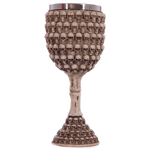 Halloween terreur gothique crâne vin gobelet vodka