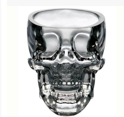 Crâne de cristal head verre de vodka whiskey sh...