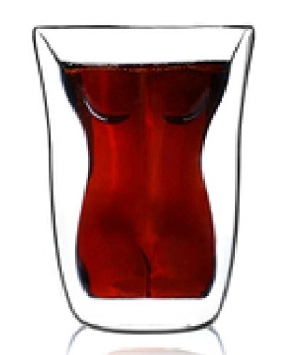 Creative beaux cadeaux verre double couche fill...