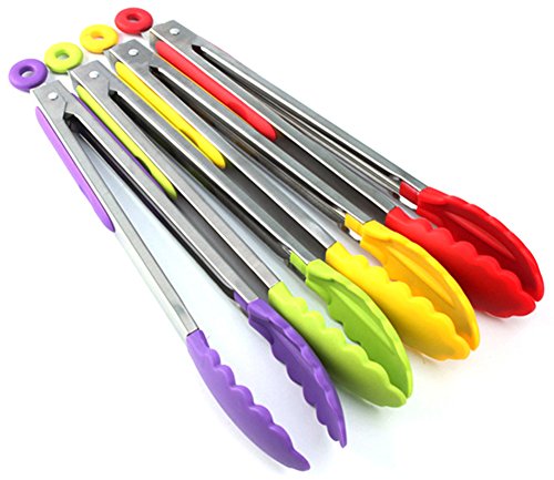 Shot -- en 1 pince de cuisine en acier inoxydab...