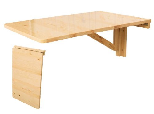 Fwt04-n table murale rabattable en bois, table ...