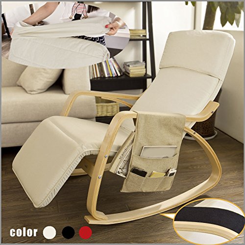 Fst16-w fauteuil relax rocking chair fauteuil à...