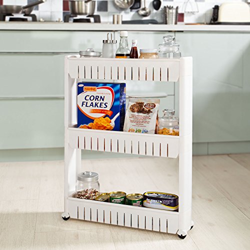 2 x frg40-w, lot de 2 chariots de stockage, meu...