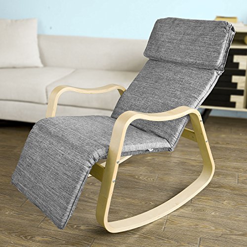 Fst37-hg ultra large! rocking chair fauteuil à ...