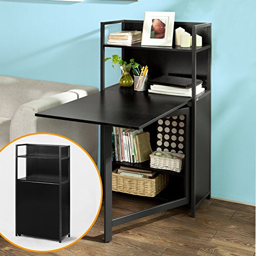 Fwt12-sch bureau pliant armoire avec table plia...