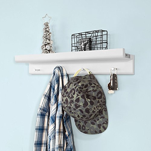 Frg65-w patère crochet, portemanteaux mural l60...