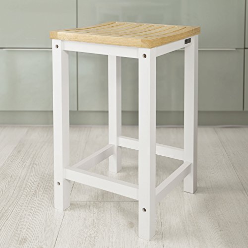 Fst29-wn banc d'angle en bois avec repose-pieds