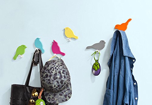 Frg64-f patères set de 6 crochets décoratif ois...