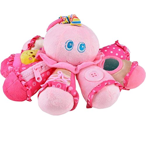 Bébé hochet clochette poulpe éveil activité jou...