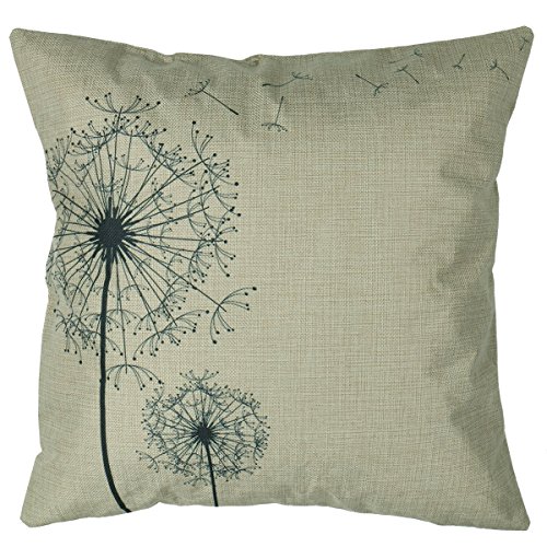 Coton lin canapé taie d'oreiller housses de cou...