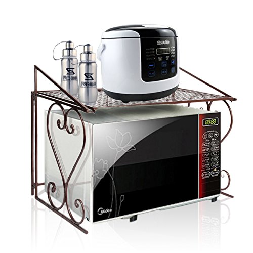 Dazone Dazon Étagère métallique pour four micro-ondes pour cuisine Bronze 6902210005162 (6902210005162)