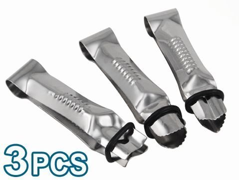 3pcs clip en metal de forme de gateau de fondan...