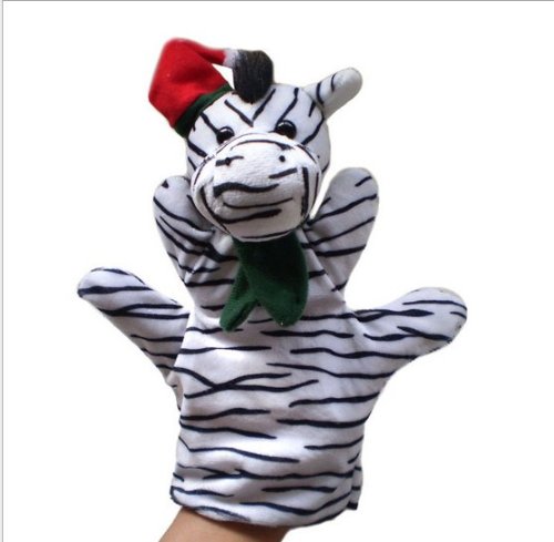 De noël zèbre animaux doigt marionnettes le cad...