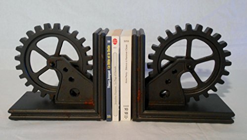 Serre-livres vintge en cristl du milieu du siècle dns le style de