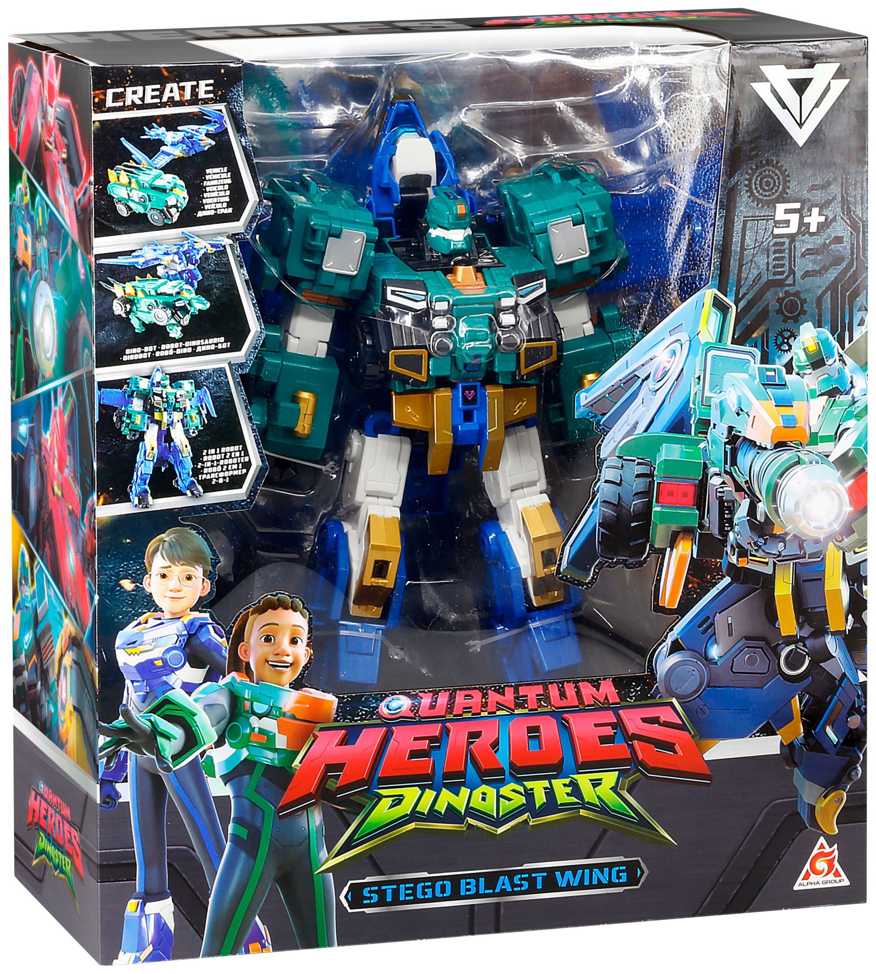  Méga robot 6 en 1 "dinoster" code EAN 6911400433104 